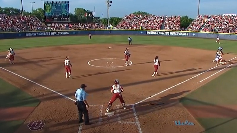 2019 Women's College World Series, Oklahoma Sooners vs UCLA Bruins