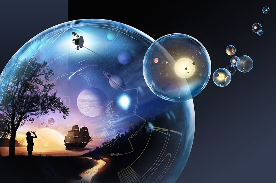 NASA Humanity's Farthest Journey program - Science Update sheet on the Voyager Spacecraft
Extracted background image Humanity's Farthest Journey — in  soap  bubbles
