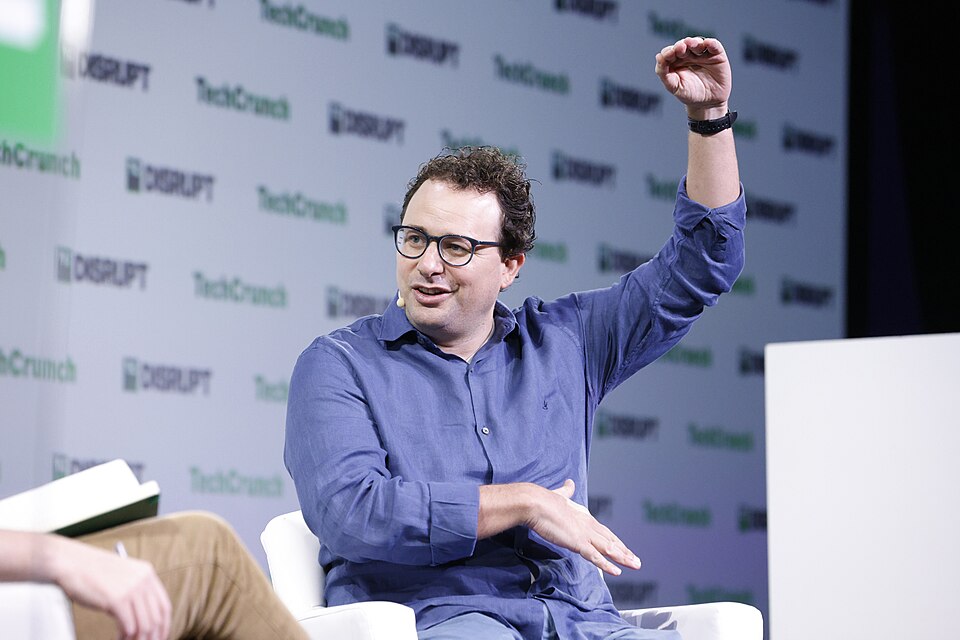 Dario Amodei at TechCrunch Disrupt 2023