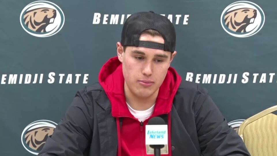 BSU Defenseman Whitecloud Signs With Vegas Golden Knights - Full Press Conference