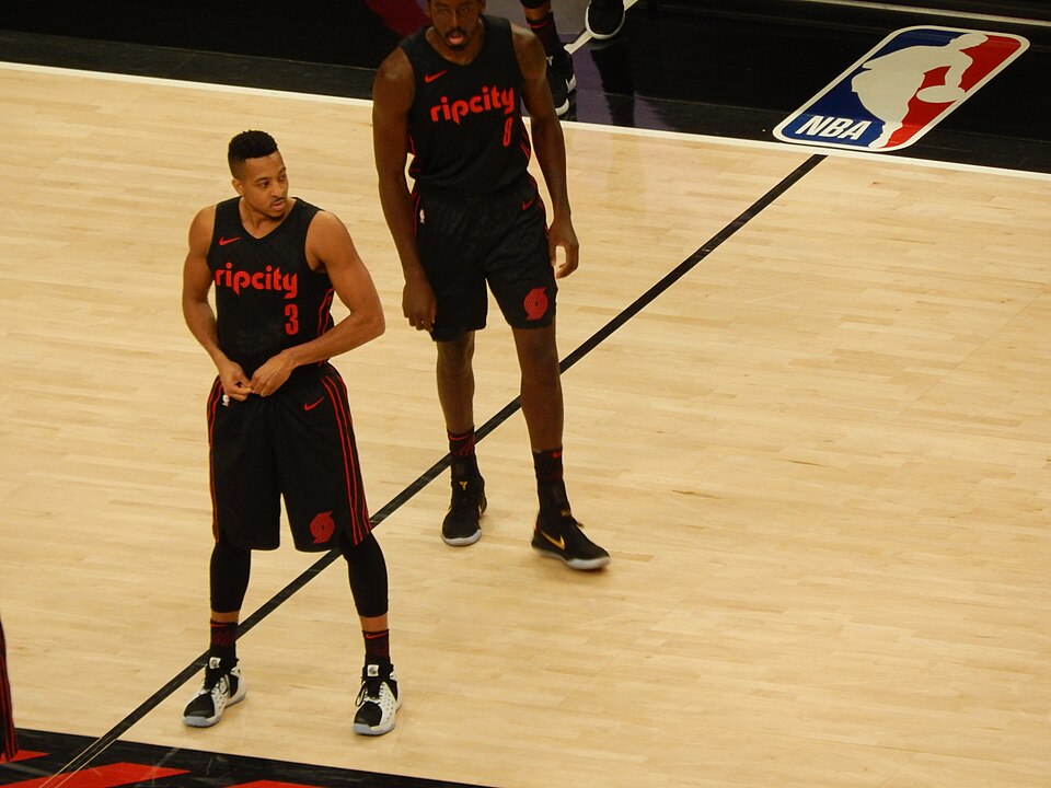 C.J. McCollum #3 of the Portland Trail Blazers against the Sacramento Kings on February 27, 2018 at Moda Center in Portland, Oregon.