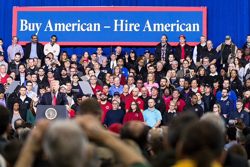 President Donald Trump delivers remarks on Wednesday, March 15, 2017, at the American Center for Mobility in Ypsilanti, Michigan. (Official White House Photo by Shealah Craighead)
