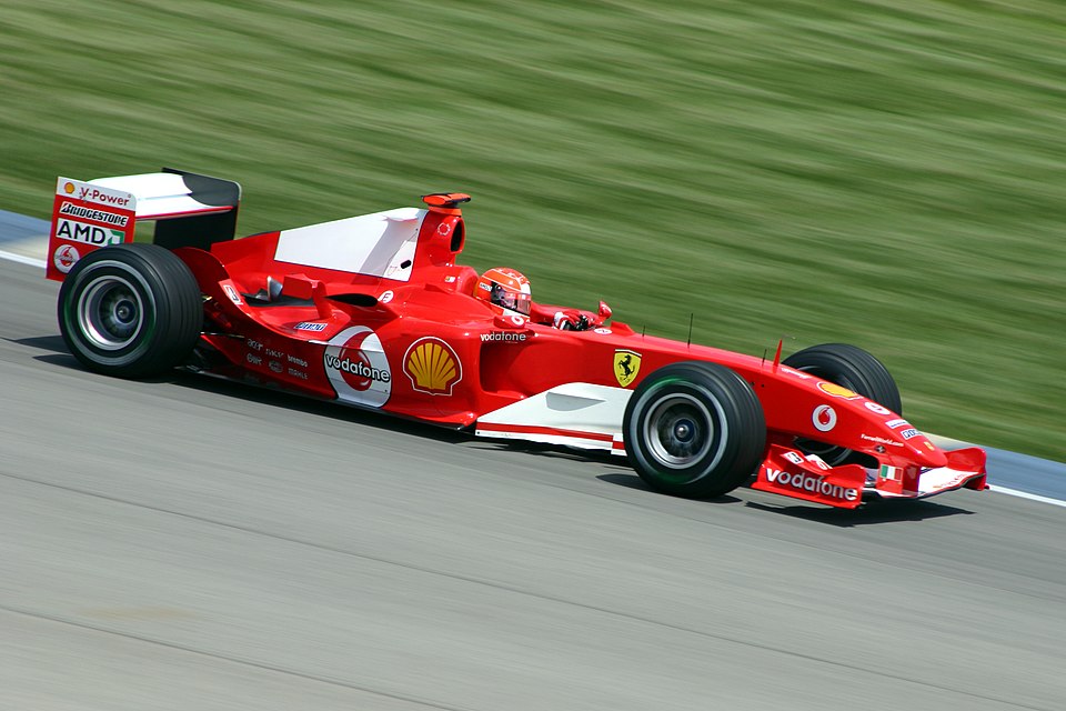Michael Schumacher, United States Grand Prix, Indianapolis, 2004