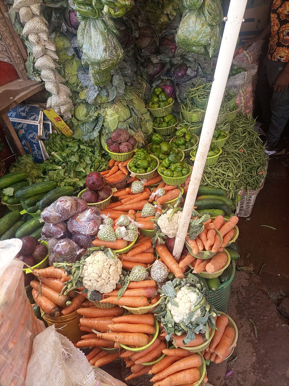 Fresh vegetables arranged 4