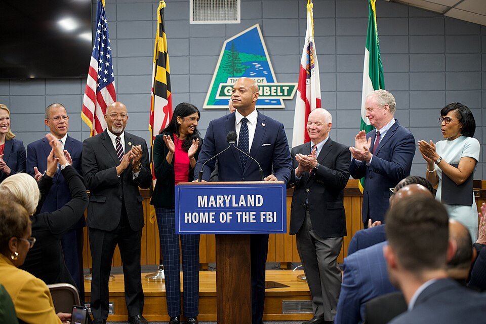 Governor Moore Announces the new home of the FBI HQ in Maryland. by Joe Andrucyk at Greenbelt Municipal Building, 25 Crescent Rd, Greenbelt MD 20770