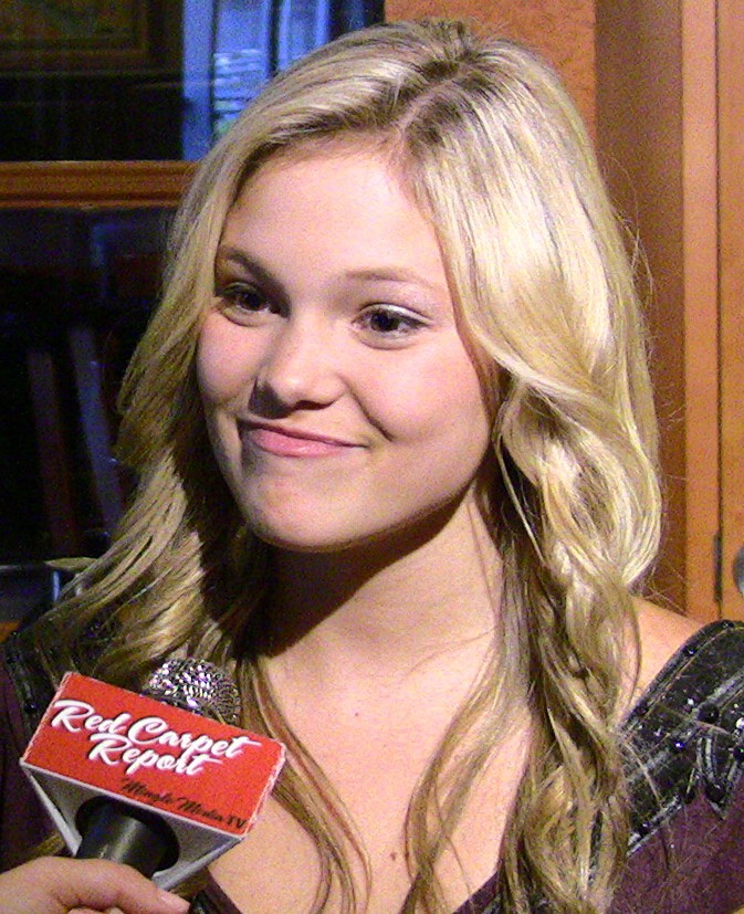 Actress Olivia Holt at "Fully Charged" Red Carpet in 2011
