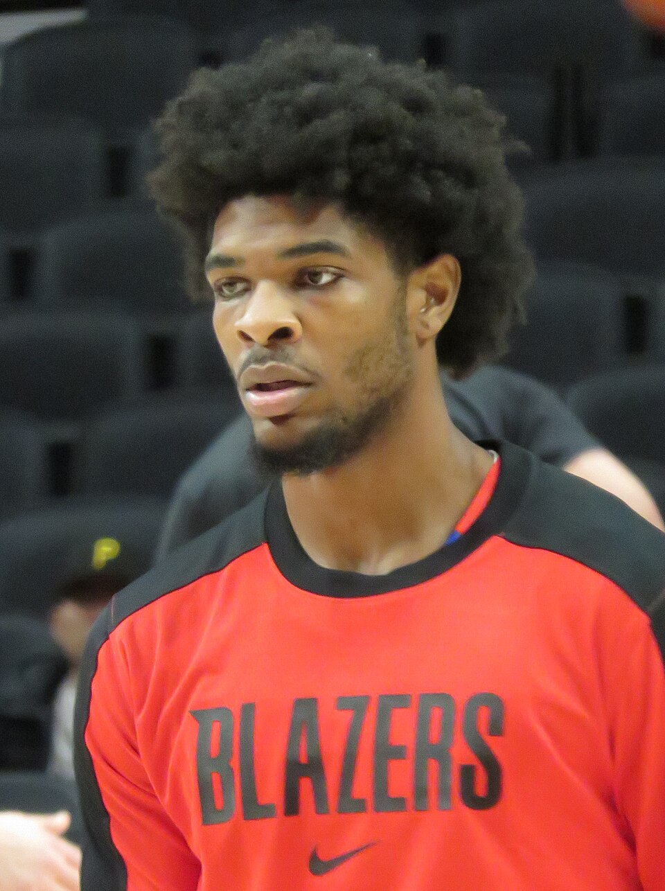 Scoot Henderson #00 of the Portland Trail Blazers warms up before the game against Ratiopharm Ulm during a NBA preseason game on October 16, 2024 at the Moda Center Arena in Portland, Oregon.