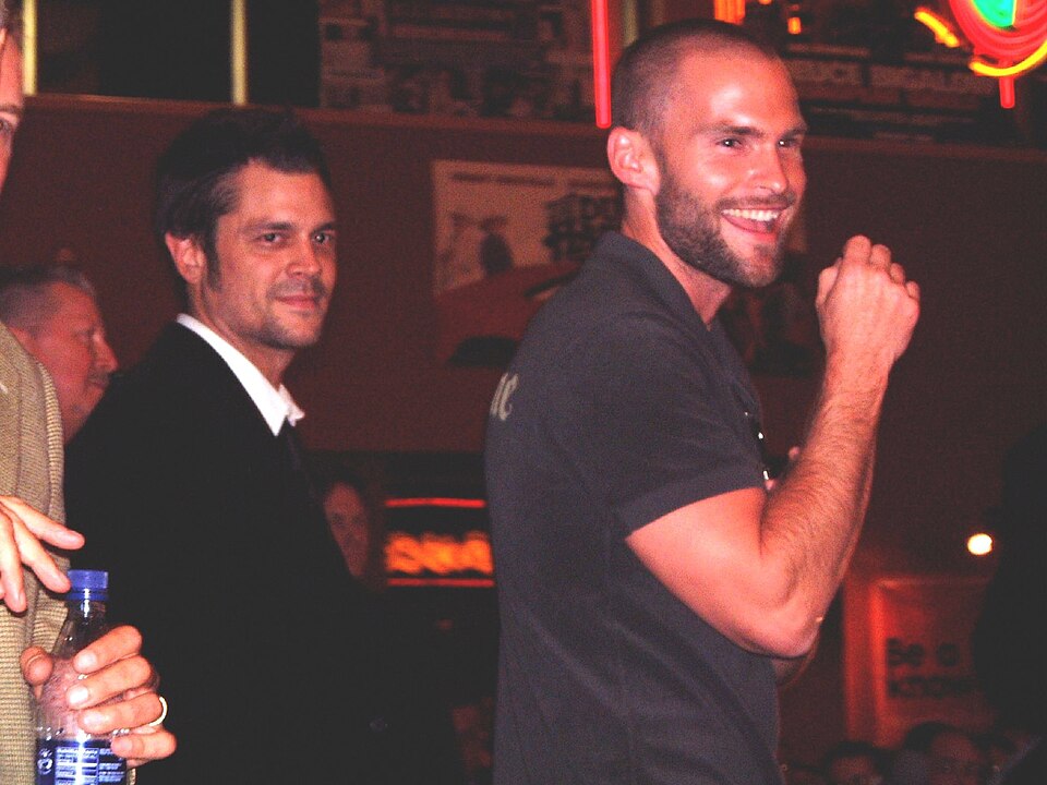 Dukes of Hazzard Premiere, 2005. Johhny Knoxville and Seann William Scott