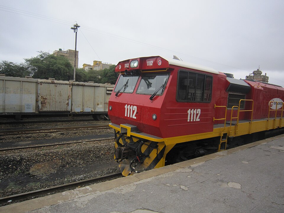 Arrival of the Zambezi Express at Lusaka Railway Station