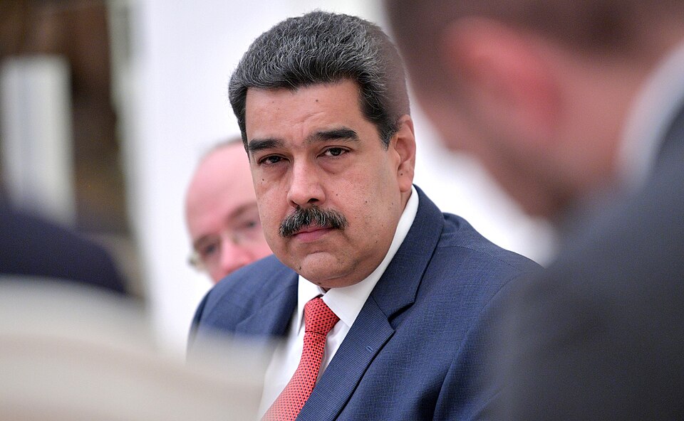 Президент Венесуэлы Николас Мадуро во время встречи с Президентом России Владимиром Путиным