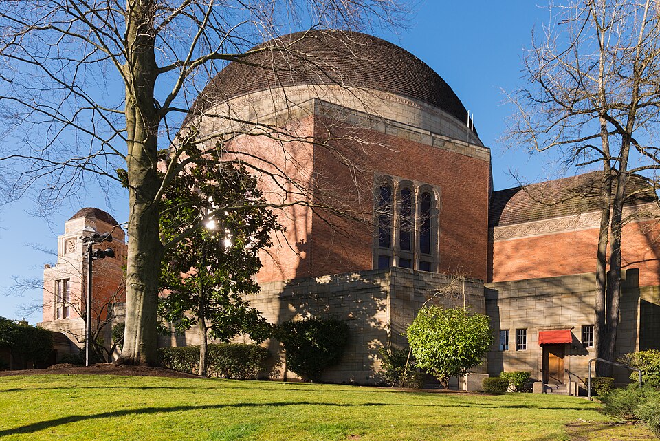 The Temple Beth Israel Jewish synagogue in Northwest Portland.