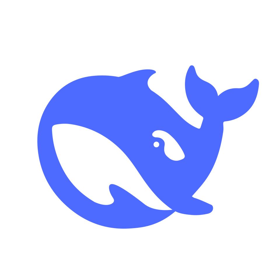 DeepSeek AI icon.