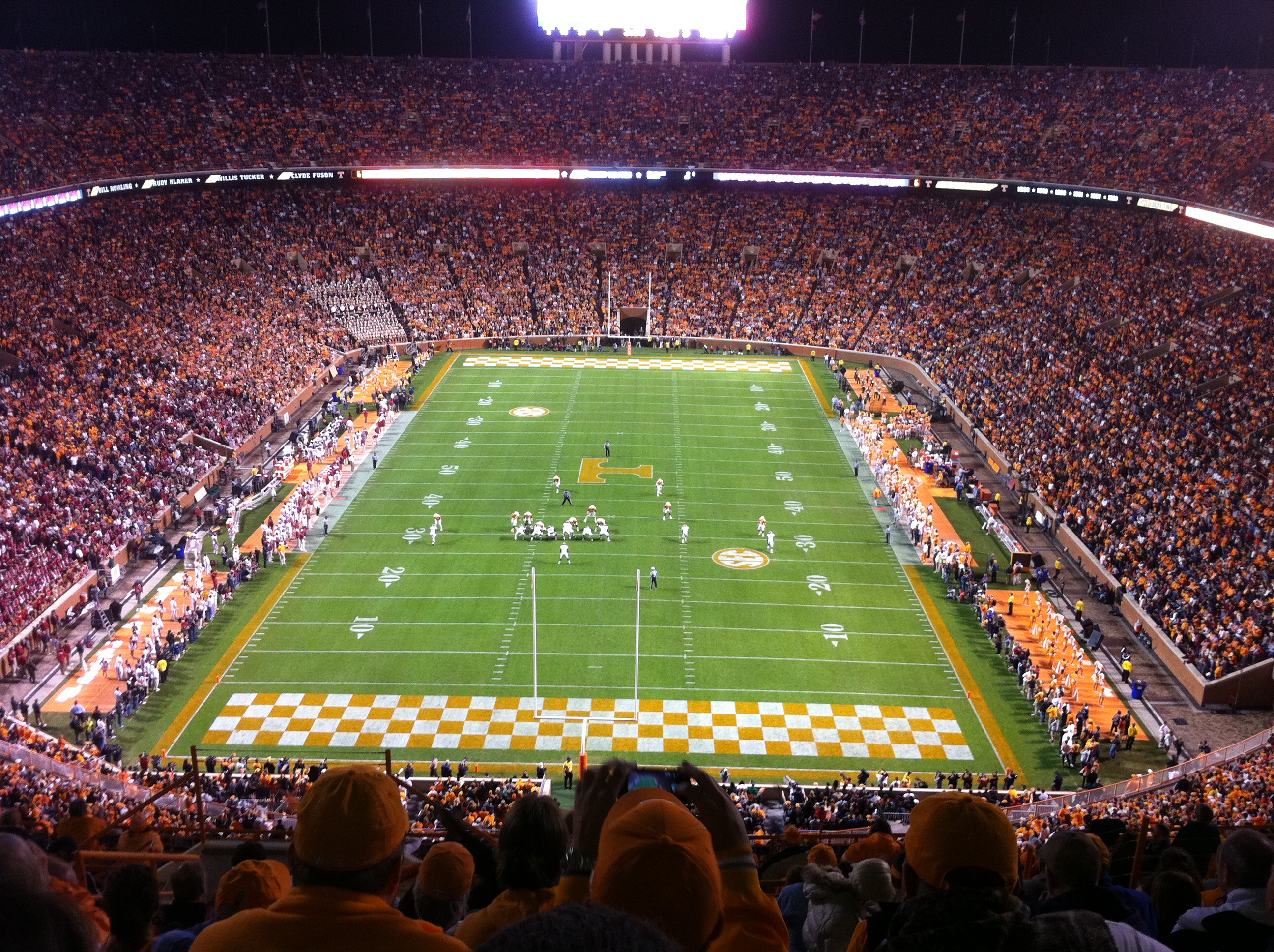2012 Alabama at Tennessee NCAA Football Game