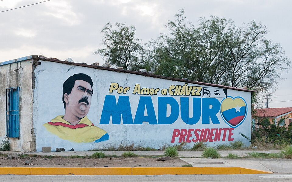 Maduro advertising.