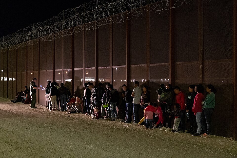 Large groups of illegal aliens were apprehended by Yuma Sector Border Patrol agents near Yuma, AZ on June 4, 2019. The Yuma Sector continues to see a large number of Central Americans per day crossing illegally and surrendering to agents. CBP photo by Jerry Glaser.