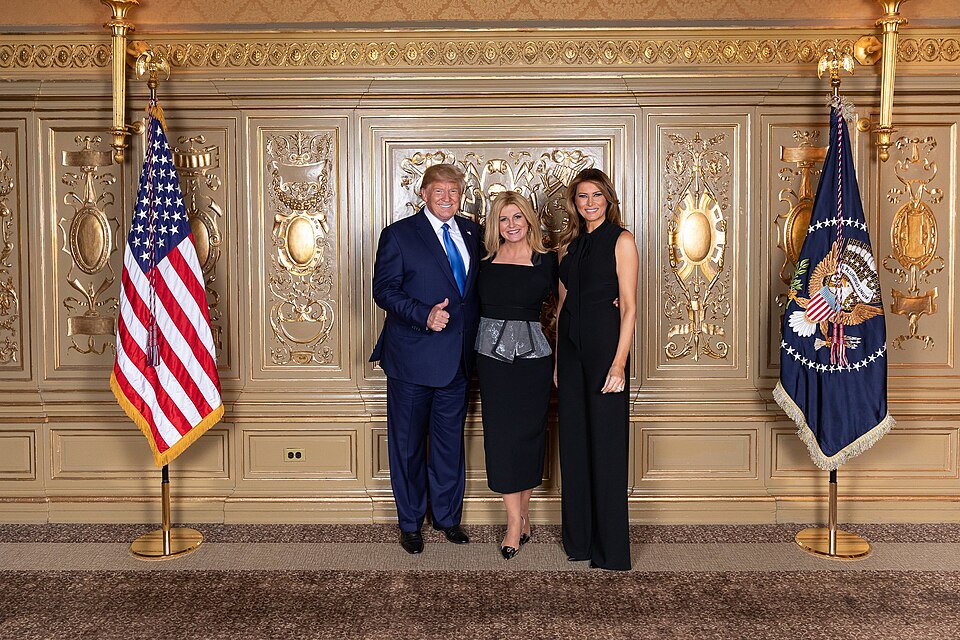Reception hosted by @POTUS, President of the United States Flag of United States and Mrs. Trump @FLOTUS on the occasion of the seventy-fourth @UN General Assembly. #UNGA74 #UNGA Official White House Photo by Andrea Hanks