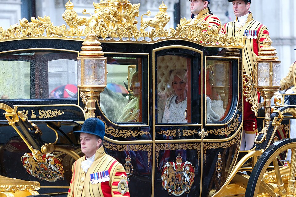 King's Procession at the Coronation of Charles III and Camilla