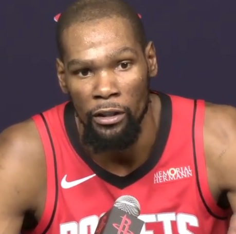 Kevin Durant comments on what the Rockets did on defense against San Antonio Spurs' Victor Wembanyama.