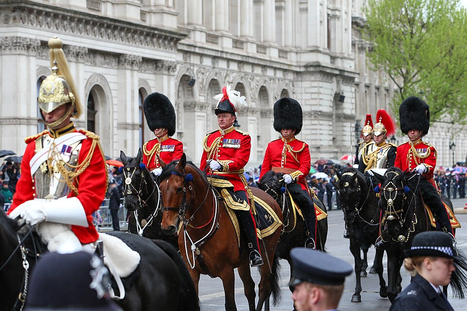 King's Procession at the Coronation of Charles III and Camilla