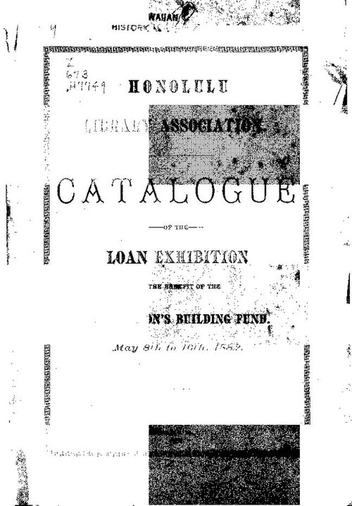 Cover title
Mode of access: Internet
Subjects: Hawaiian art; Public libraries