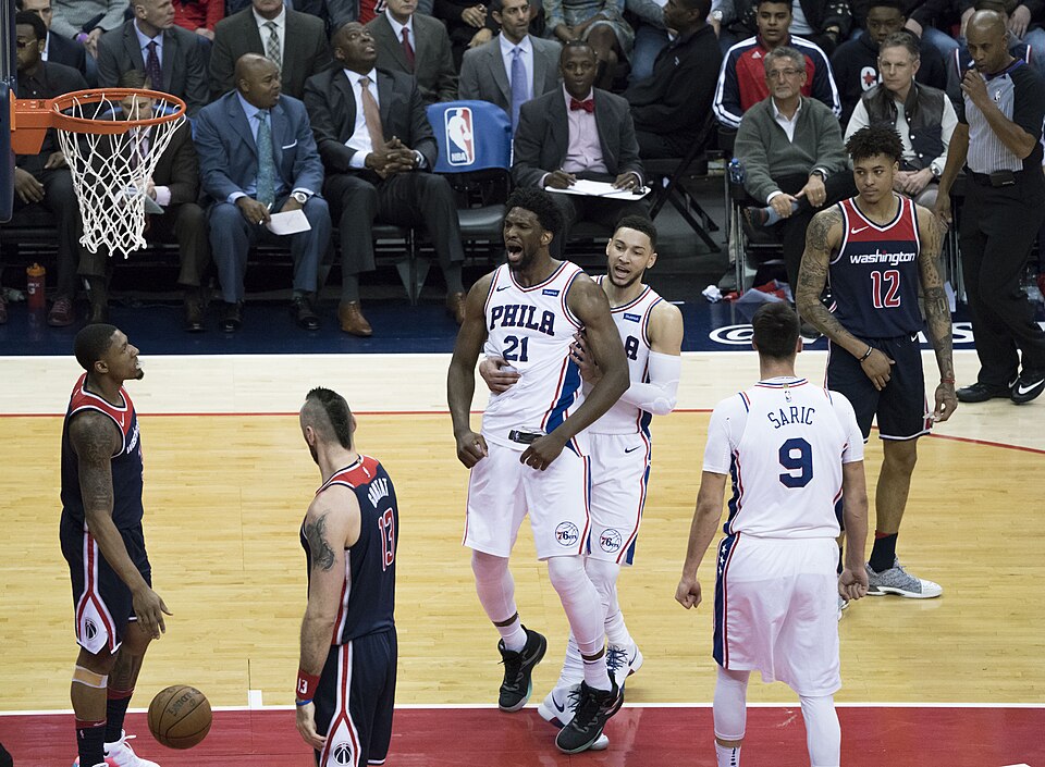 76ers at Wizards 2/25/18