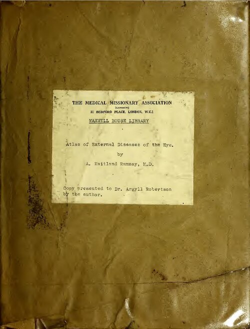 Includes indexThis material has been provided by UCL Library Services. The original may be consulted at UCL (University College London)Contains illustrated bookplate: The Institute of Ophthalmology London ex librisPart of the Ophthalmology Historical CollectionSubjects: Ophthalmology; Eye; Ophth