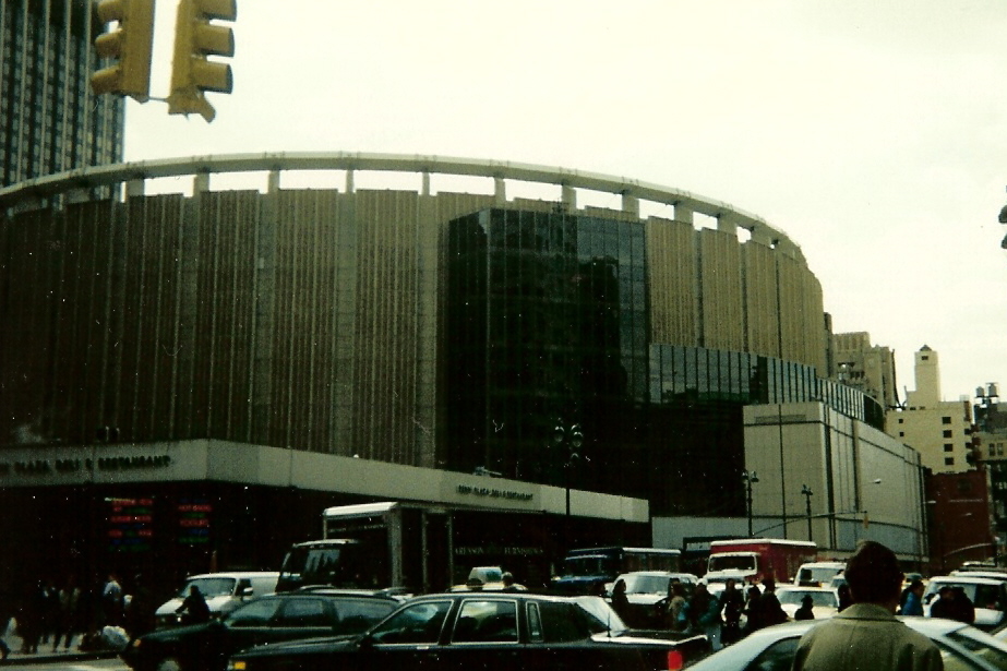 Madison Square Garden, often abbreviated as MSG and known colloquially as The Garden, is a multi-purpose indoor arena in the New York City borough of Manhattan and located at 8th Avenue, between 31st and 33rd Streets, situated on top of Pennsylvania Station.
Opening on February 11, 1968, it is the l