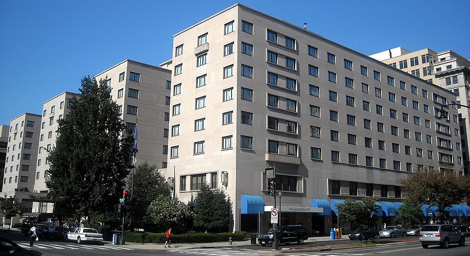 Capital Hilton at 1001 16th Street NW in Washington, D.C.