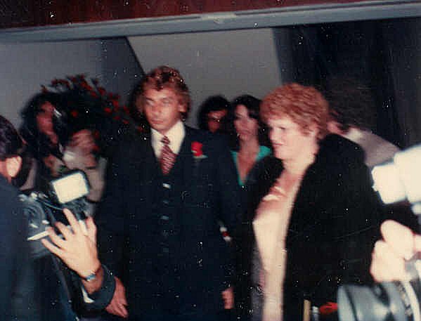 Barry Manilow at the premiere of Bette Midler's movie THE ROSE, 11/7/79 - Permission granted to copy, publish, broadcast or post but please credit "photo by Alan Light" if you can