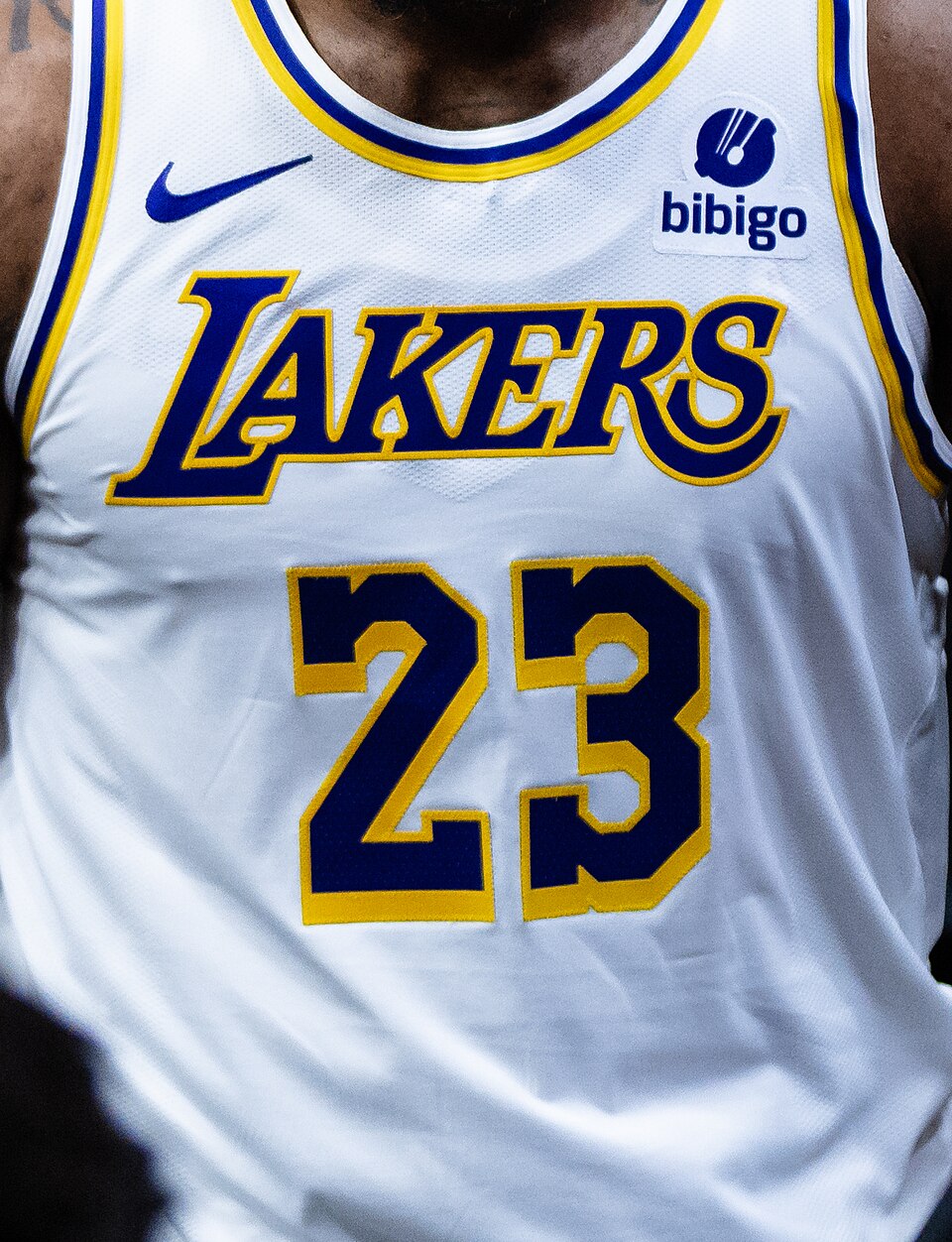 Lebron James during a Cleveland Cavaliers vs Los Angeles Lakers game on 25 November 2023