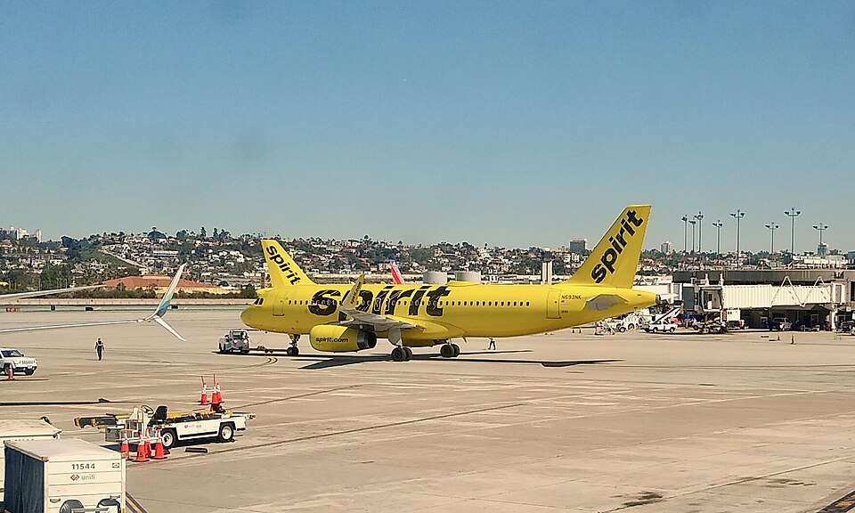 Airbus A320 N693NK Spirit at San Diego (SAN)