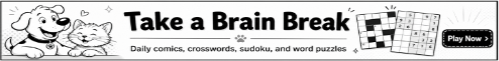 Crosswords Sudoku and Comics