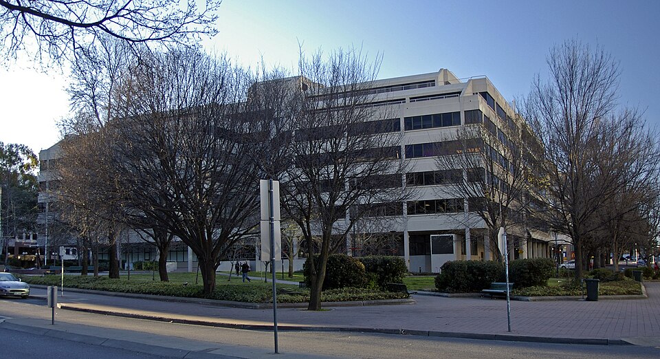 Australian Federal Police Headquarters in Canberra City, Australian Capital Territory.