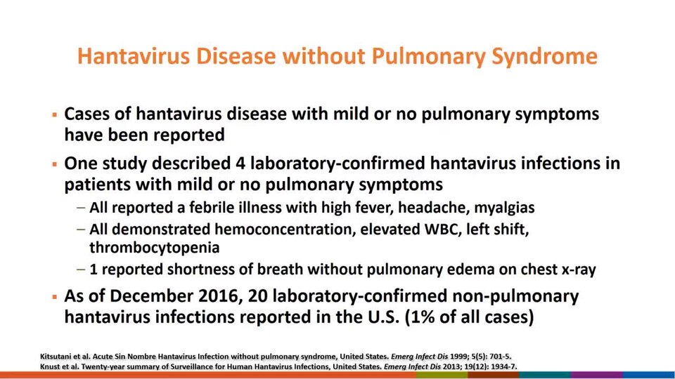 Dr. Aaron Kofman from CDC’s Viral Special Pathogens Branch discusses epidemiology, clinical presentation, diagnostic testing, and treatment of hantavirus infection in the United States.
Comments on this video are allowed in accordance with our comment policy:
https://www.cdc.gov/SocialMedia/Tools/Co