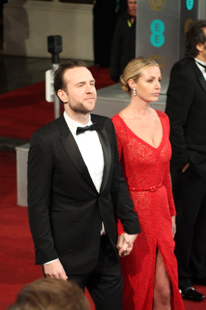 Rafe Spall and wife Elize Du Toit