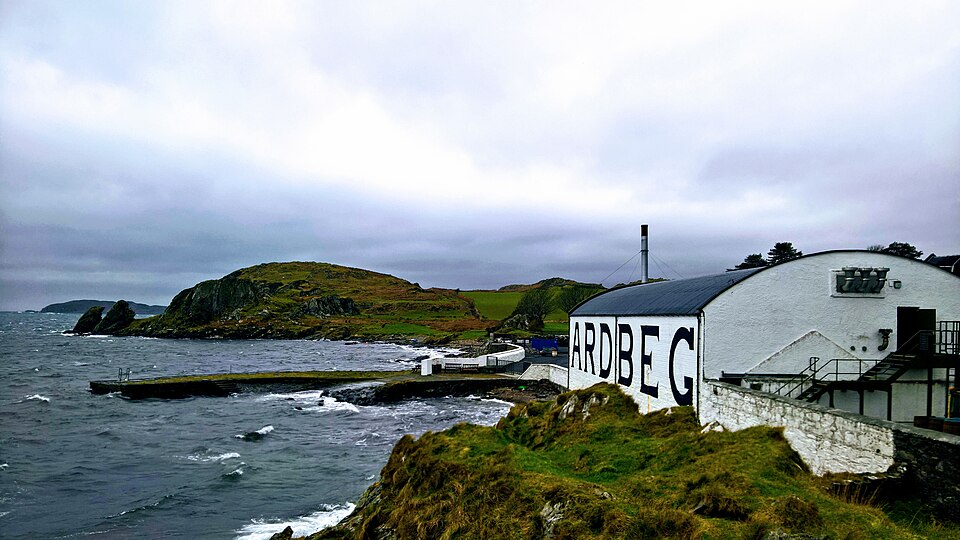 Ardbeg Distillery, Isle of Islay, Scotland, UK.