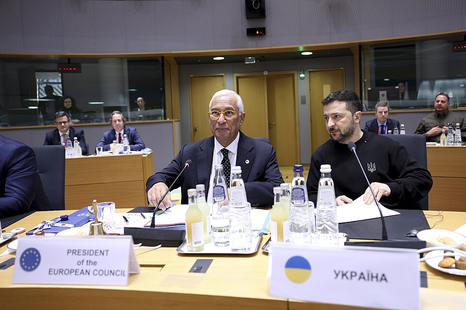 António Costa and Volodymyr Zelenskyy