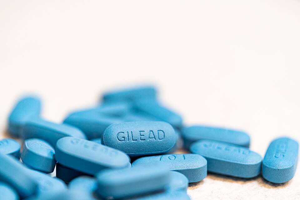 Truvada for PrEP, an HIV antiretroviral drug taken by HIV-negative persons in at-risk communities like people in relationships with partners who are HIV-positive or have an unknown status, to prevent an HIV infection. Taken daily, it can be about 99% effective in combination with safe sex practices.