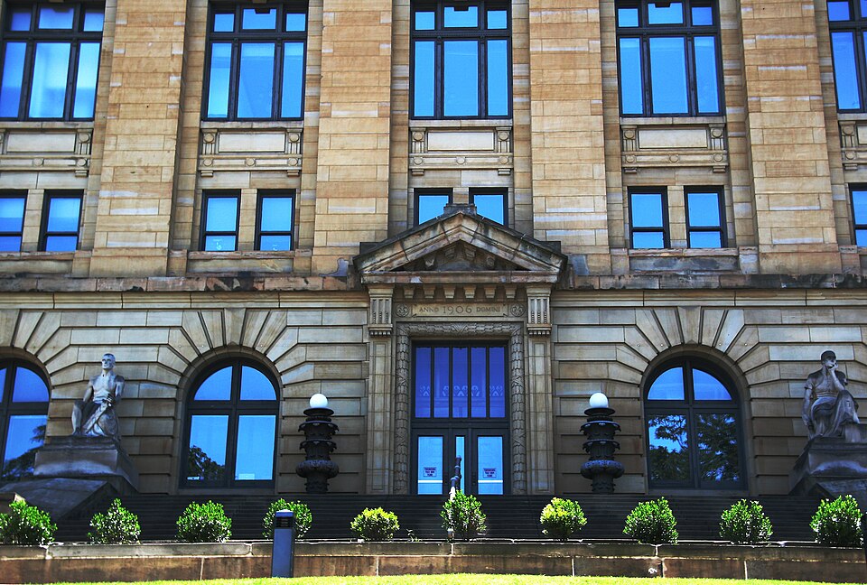 Summit County Courthouse in Akron, Ohio in the USA