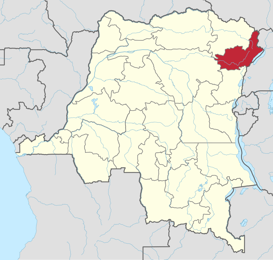 Location of Province (see file name) in Democratic Republic of the Congo