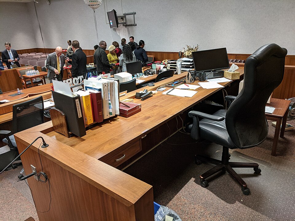 2020 Black History Month observation for New York's Seventh Judicial District in courtroom 303 in the Monroe County Hall of Justice