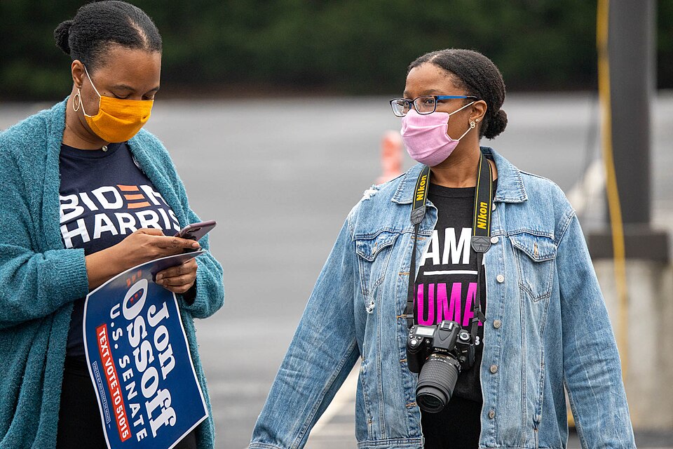 Jon Ossoff kicked off his tour for the run-off election on January 5, 2021 where Ossoff hopes to defeat incumbent Republican douchebag Senator Purdue. The car rally was held at Impact Church in Atlanta, GA. Speakers included former Atlanta mayor Shirley Franklin.
The Future of Georgia is on the line