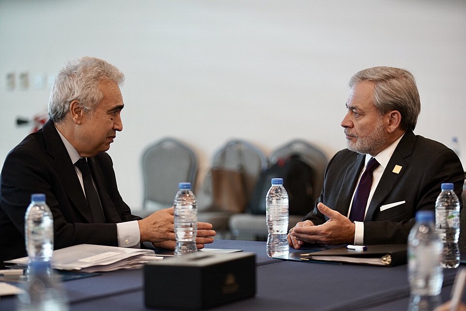 Always wonderful to see and chat with Fatih Birol. Thank you for being a well-respected and expert voice on the world’s energy outlook.