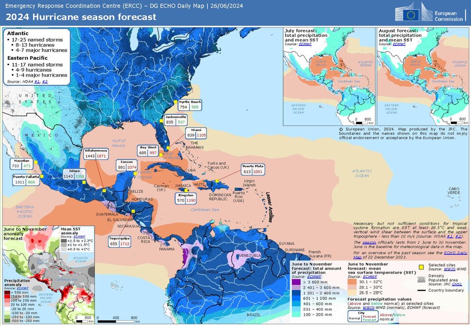 2024 Hurricane season forecast