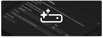 View of digital assets in Microsoft Dev Home night mode.
