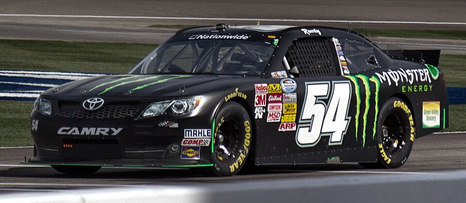 Kyle Busch's No. 54 Monster Energy Toyota at Las Vegas Motor Speedway in 2013