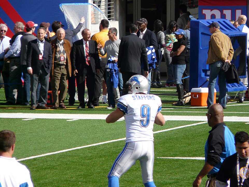 Detroit Lions Quarterback Matthew Stafford