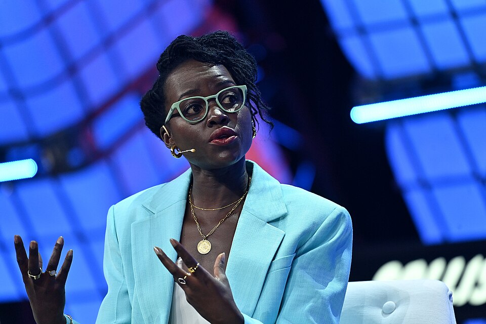 20 June 2022; Lupita Nyong'o, Actor, during the opening night of Collision 2022 at Enercare Centre in Toronto, Canada. Photo by Piaras Ó Mídheach/Collision via Sportsfile