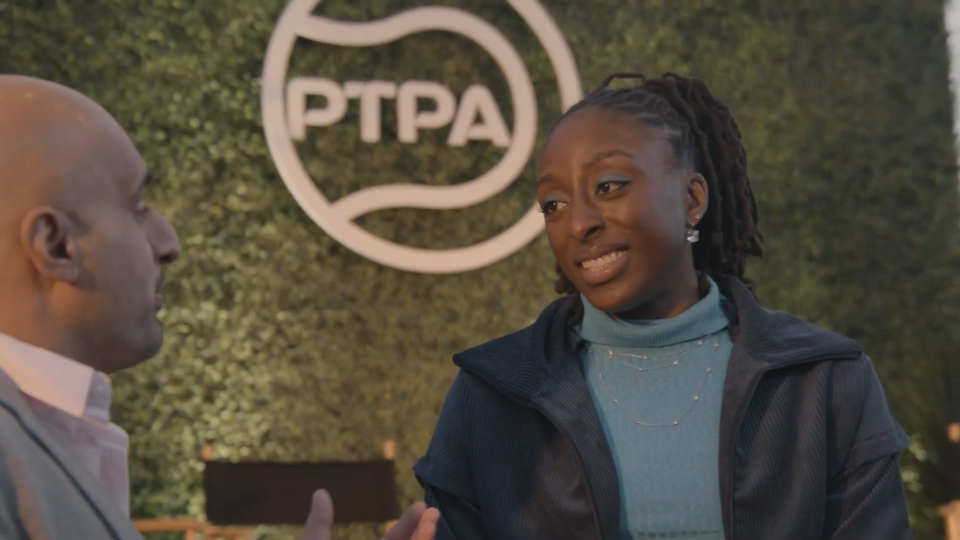 Nneka Ogwumike at a Professional Tennis Players Association (PTPA) event in Indian Wells, California, in March 2016YouTube description: Nneka Ogwumike, President of the WNBPA, shares how she came to serving in her current role and the surprises that came with it.