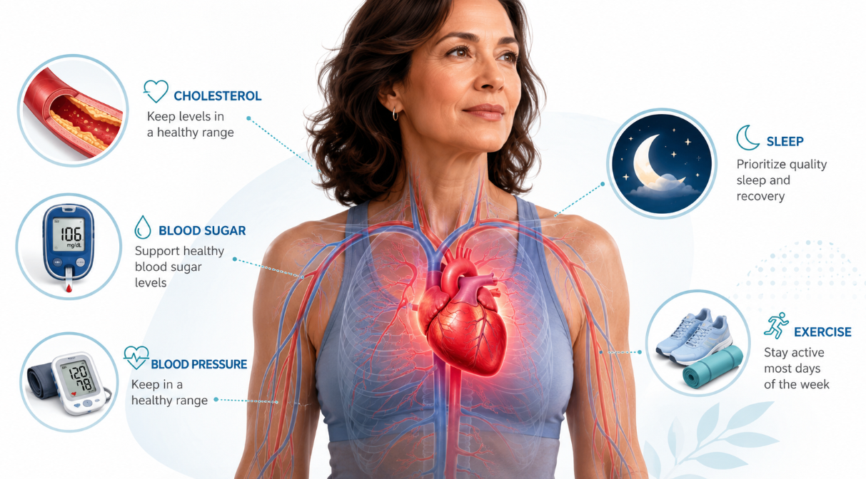 Perimenopause Doubles Women's Risk of Poor Cardiovascular Health Scores